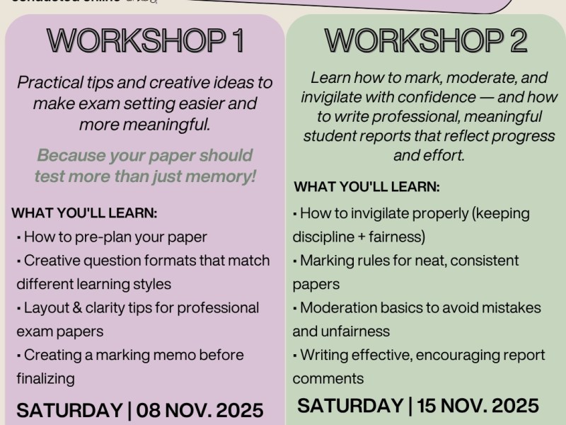 Assessments Online Workshops